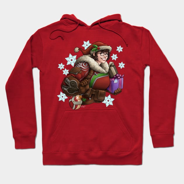 Christmas Mei Hoodie by AdamCRivera